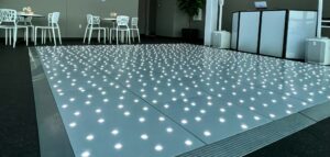 Light-up dance floor